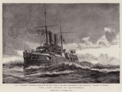 The Late Prince of Battenberg by William Lionel Wyllie